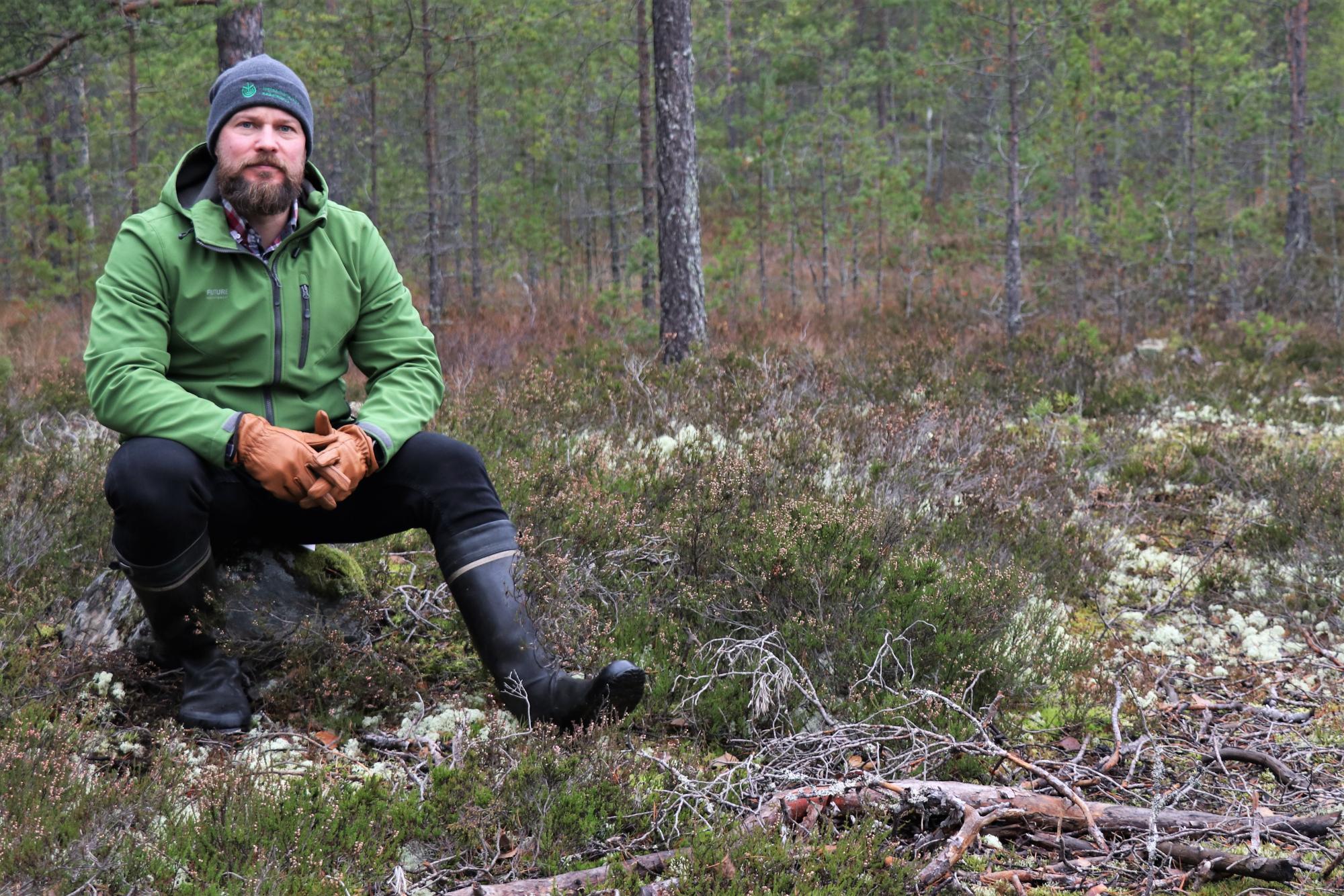 Mikko Syri on MTK:n metsänomistajat-linjan kenttäpäällikkö Keski- ja Etelä-Pohjanmaalla